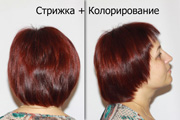 Женская стрижка и окрашивание от парикмахера Москвы Елены Кораблёвой